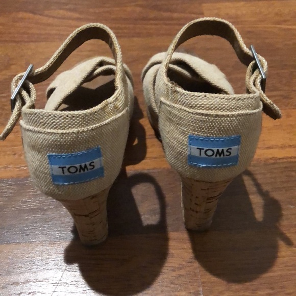 Toms wedge sandals - Picture 3 of 5